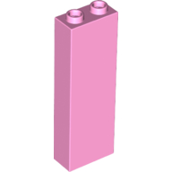 LEGO® los onderdeel Steen in kleur Fel Roze 2454