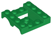 LEGO® los onderdeel Spatbord in kleur Groen 24151