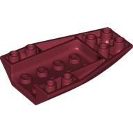 LEGO® los onderdeel Wig in kleur Donkerrood 43713