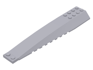 LEGO® los onderdeel Wig Licht Blauwachtig Grijs 45301