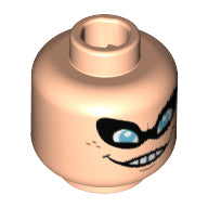 LEGO® los onderdeel Hoofd in kleur Lichte Noga 3626cpb1551