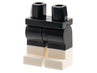 LEGO® los onderdeel Benen met Motief Zwart 970c00pb0965