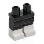 LEGO® los onderdeel Benen met Motief Zwart 970c00pb0965