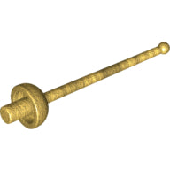 Plaatje in Gallery viewer laden, LEGO® los onderdeel Wapen in kleur Parel Goud 93550