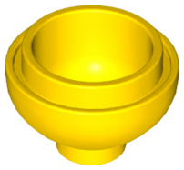 Plaatje in Gallery viewer laden, LEGO® los onderdeel Steen Rond in kleur Geel 15395
