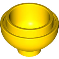 LEGO® los onderdeel Steen Rond in kleur Geel 15395