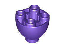 Plaatje in Gallery viewer laden, LEGO® los onderdeel Steen Rond in kleur Donkerpaars 24947