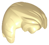 LEGO® los onderdeel Haar in kleur Geelbruin 24791