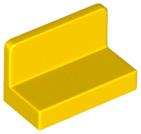 LEGO® los onderdeel Paneel in kleur Geel 4865b