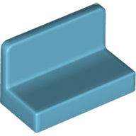Plaatje in Gallery viewer laden, LEGO® los onderdeel Paneel in kleur Medium Azuurblauw 4865b