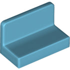 LEGO® los onderdeel Paneel in kleur Medium Azuurblauw 4865b