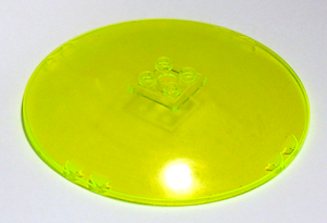 LEGO® los onderdeel Schaal Doorzichtig Neon Groen 50990a