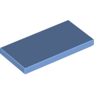 Plaatje in Gallery viewer laden, LEGO® los onderdeel Tegel Algemeen Medium Blauw 87079