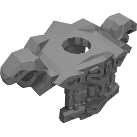 LEGO® los onderdeel Lijf Accessoire Parel Donkergrijs 25110