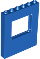 LEGO® los onderdeel Paneel in kleur Blauw 15627