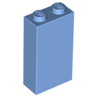 Plaatje in Gallery viewer laden, LEGO® los onderdeel Steen in kleur Medium Blauw 22886