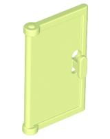 LEGO® los onderdeel Deur in kleur Geelachtig Groen 60614