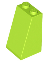 LEGO® los onderdeel Dakpan Algemeen in kleur Limoen 3684c