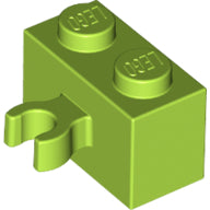 LEGO® los onderdeel Steen Aangepast in kleur Limoen 30237b