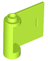 Plaatje in Gallery viewer laden, LEGO® los onderdeel Deur in kleur Limoen 92263