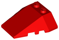 LEGO® los onderdeel Wig in kleur Rood 48933