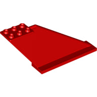 Plaatje in Gallery viewer laden, LEGO® los onderdeel Staart in kleur Rood 87614