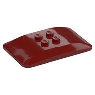 LEGO® los onderdeel Wig in kleur Donkerrood 98281