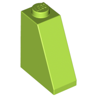 LEGO® los onderdeel Dakpan Algemeen in kleur Limoen 60481