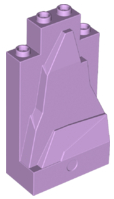Plaatje in Gallery viewer laden, LEGO® los onderdeel Rots in kleur Lavendel 47847
