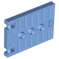 Plaatje in Gallery viewer laden, LEGO® los onderdeel Deur in kleur Medium Blauw 93096