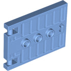 LEGO® los onderdeel Deur in kleur Medium Blauw 93096