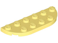 LEGO® los onderdeel Plaat Rond Helder Lichtgeel 18980