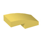 LEGO® los onderdeel Dakpan Gebogen Helder Lichtgeel 11477