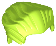 LEGO® los onderdeel Haar in kleur Limoen 64798