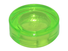 LEGO® onderdeel Tegel Rond Doorschijnend Helder Groen 98138