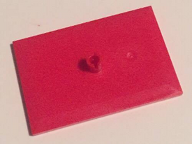 LEGO® los onderdeel Trein in kleur Rood 4025