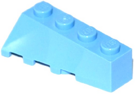 LEGO® los onderdeel Wig in kleur Medium Blauw 43720