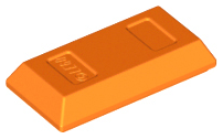 Plaatje in Gallery viewer laden, LEGO® los onderdeel Accessoire in kleur Oranje 99563