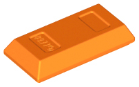 LEGO® los onderdeel Accessoire in kleur Oranje 99563