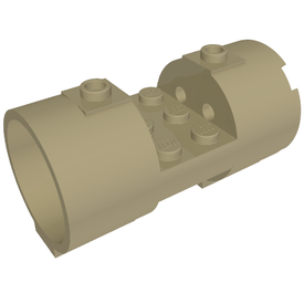 LEGO® los onderdeel Cilinder in kleur Donker Geelbruin 93168