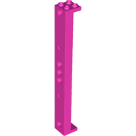 LEGO® los onderdeel Steunpilaar in kleur Donker Roze 91176