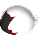 LEGO® onderdeel Voorruit met Motief Doorzichtig 50747pb14