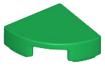 LEGO® los onderdeel Tegel Rond in kleur Groen 25269