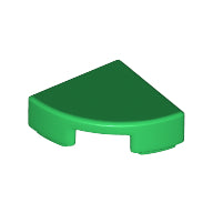 LEGO® los onderdeel Tegel Rond in kleur Groen 25269