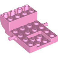 LEGO® los onderdeel Onderstel in kleur Fel Roze 24055