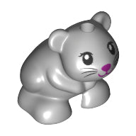 LEGO® onderdeel Landdier Licht Blauwachtig Grijs 24183pb03