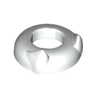 LEGO® los onderdeel Hoofddeksels in kleur Wit 25264