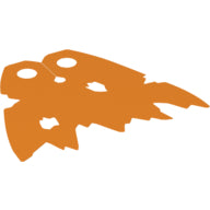 LEGO® los onderdeel Lijf Accessoire in kleur Oranje 86038