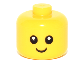 LEGO® los onderdeel Hoofd in kleur Geel 24581pb01
