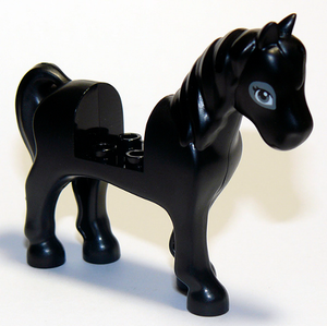 LEGO® los onderdeel Landdier in kleur Zwart 93083c01pb11